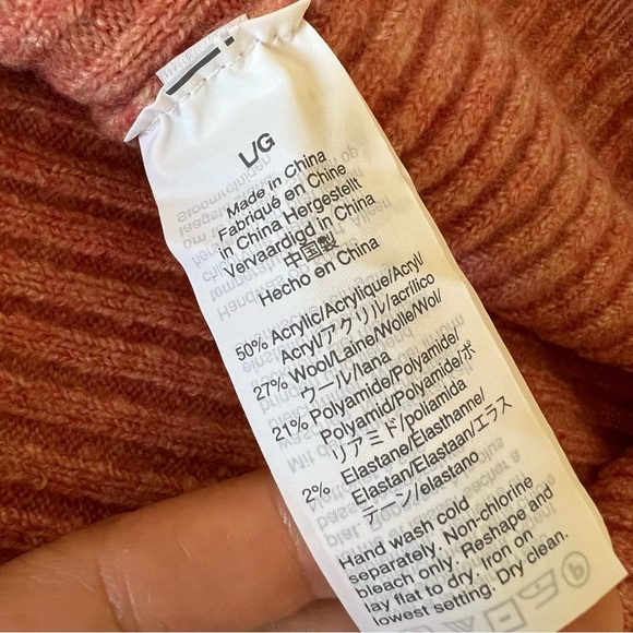 MADEWELL Colorblock Midi Sweater Dress in Coziest Yarn, size L - Picture 11 of 15